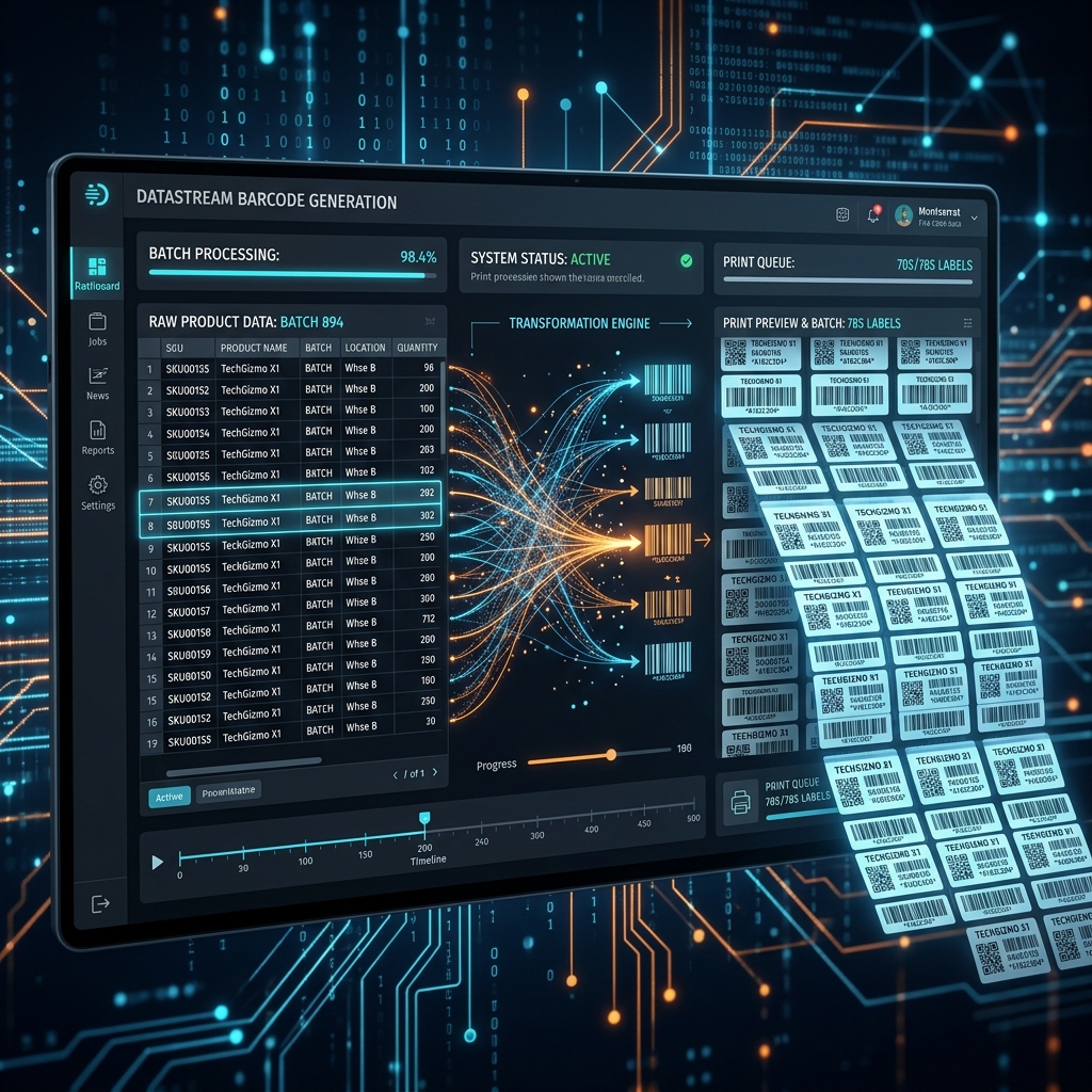 Barcodx bulk barcode generator excel file